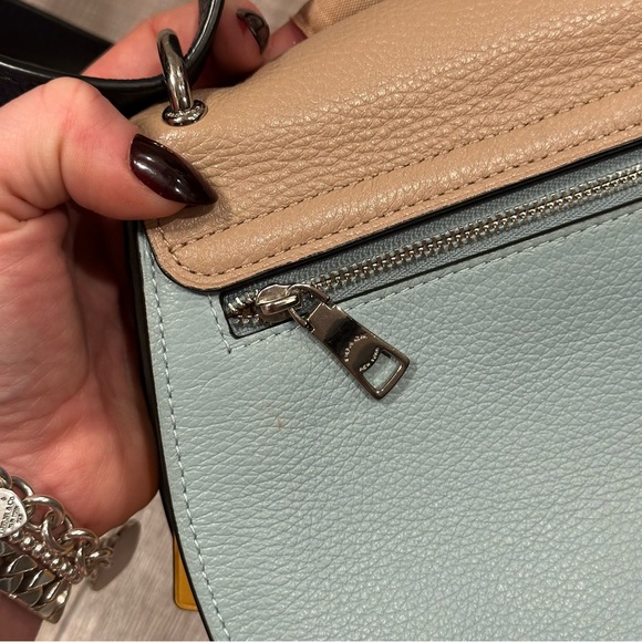 Coach Colorblock Crossbody Bag - Picture 9 of 9